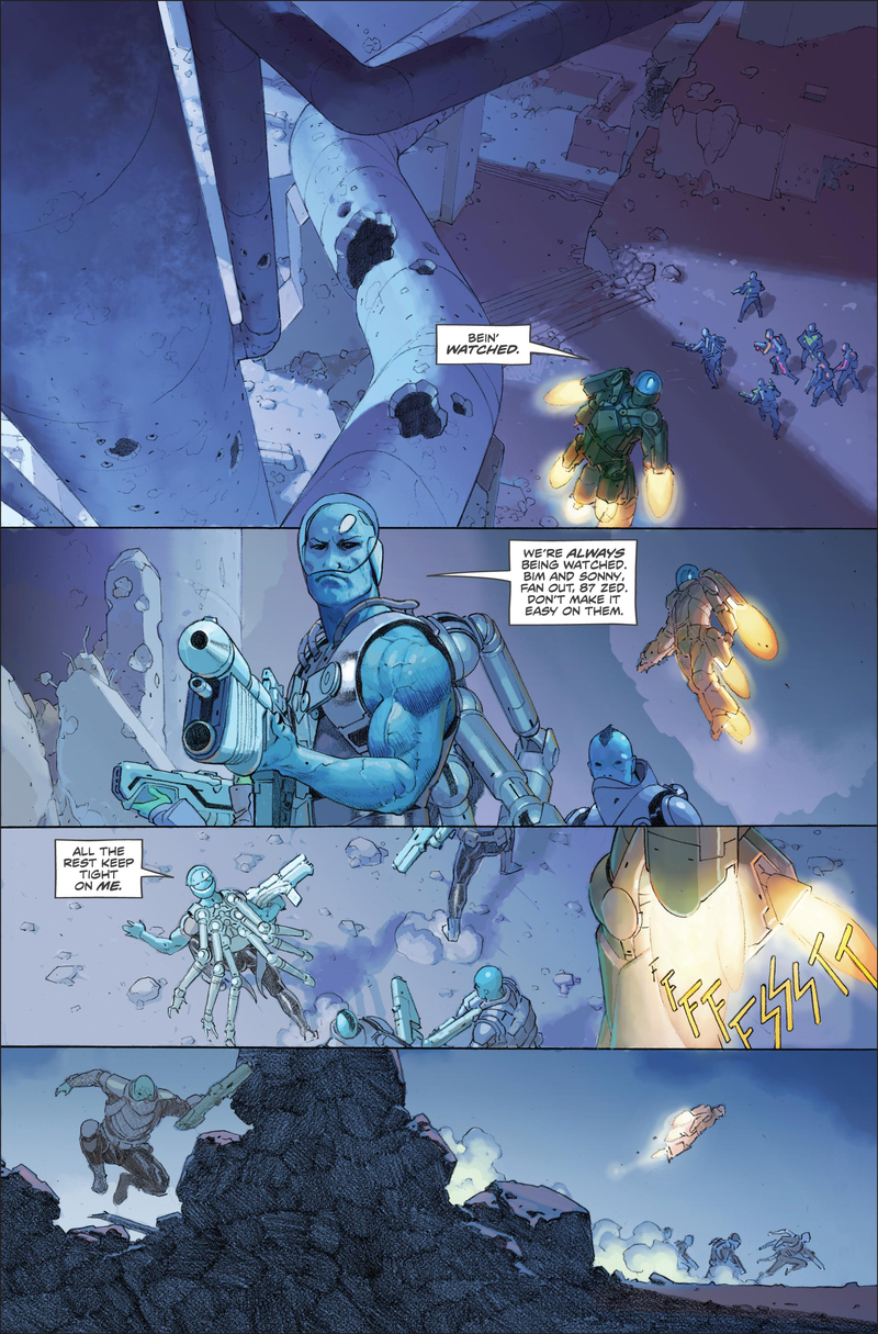 Illustration for article titled War Is a Game (But Still Hell) In Image Comics' New Scifi Series VS